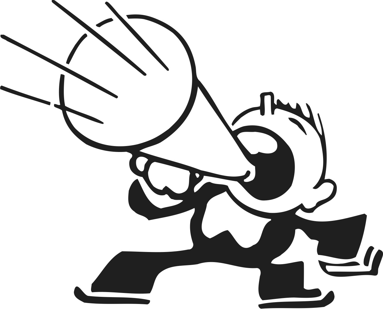 clipart man with megaphone - photo #5