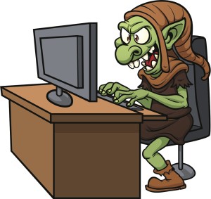 [photo credit: Shutterstock/Memo Angeles - "Internet Troll Using a Computer"]