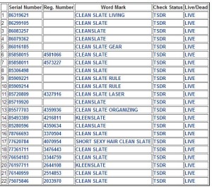 clean slate tm