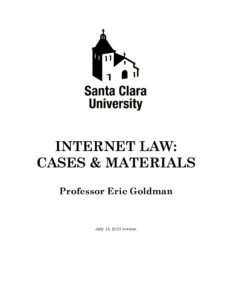 internet law reader cover 2017