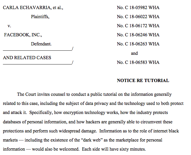 Court Denies Dismissal Motion in Facebook User Data Privacy Derivative Suit