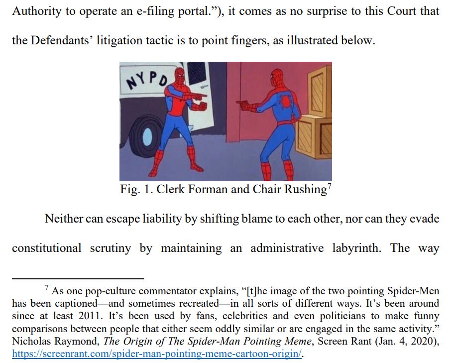 Memes As Judicial Opinions Courthouse News Service V Forman 