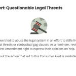 Lawyer's Fee Agreement Gagging Client Reviews Is Illegal--LS Carlson Law v. Sedgwick